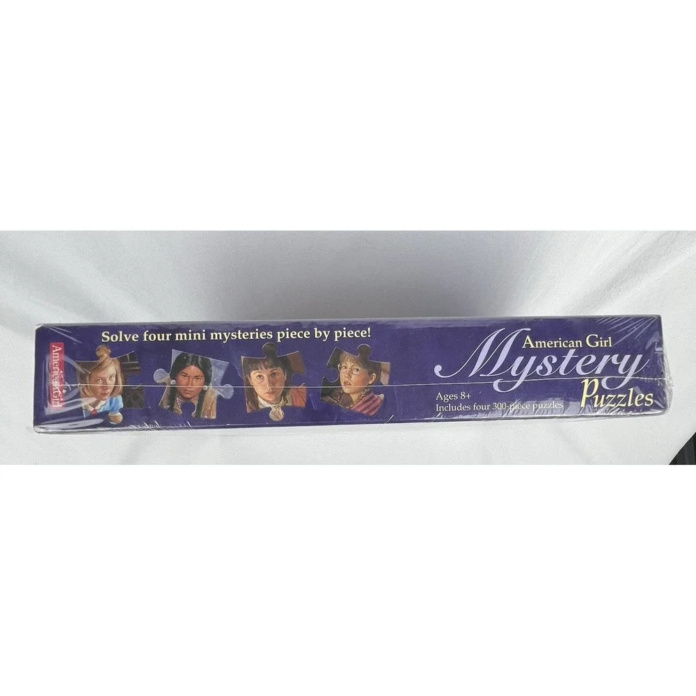 UNOPENED American Girl Mystery 4 Puzzle and Book 2005 new COLLECTIBLE Free Ship!